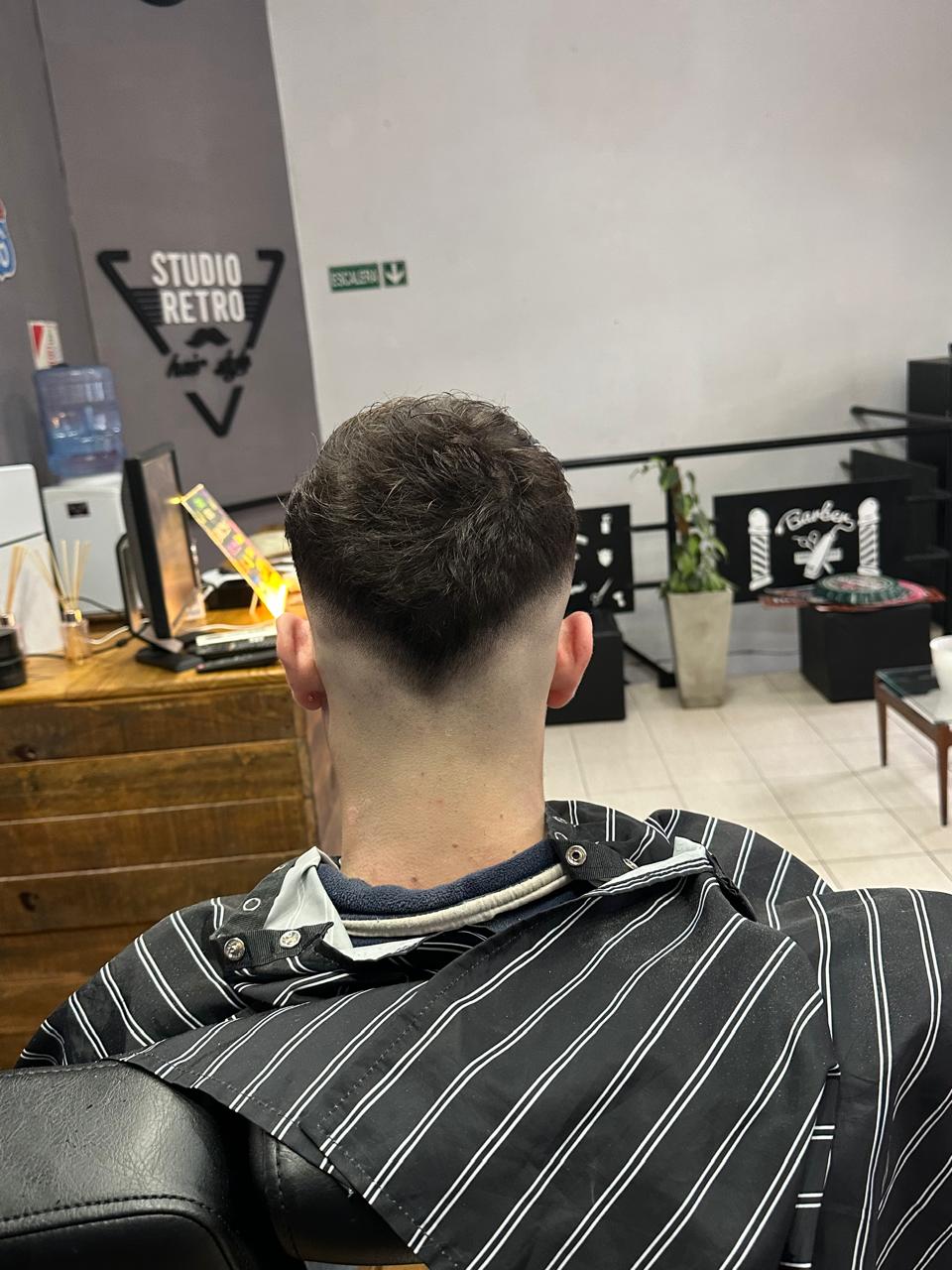 Trabajo de barbería