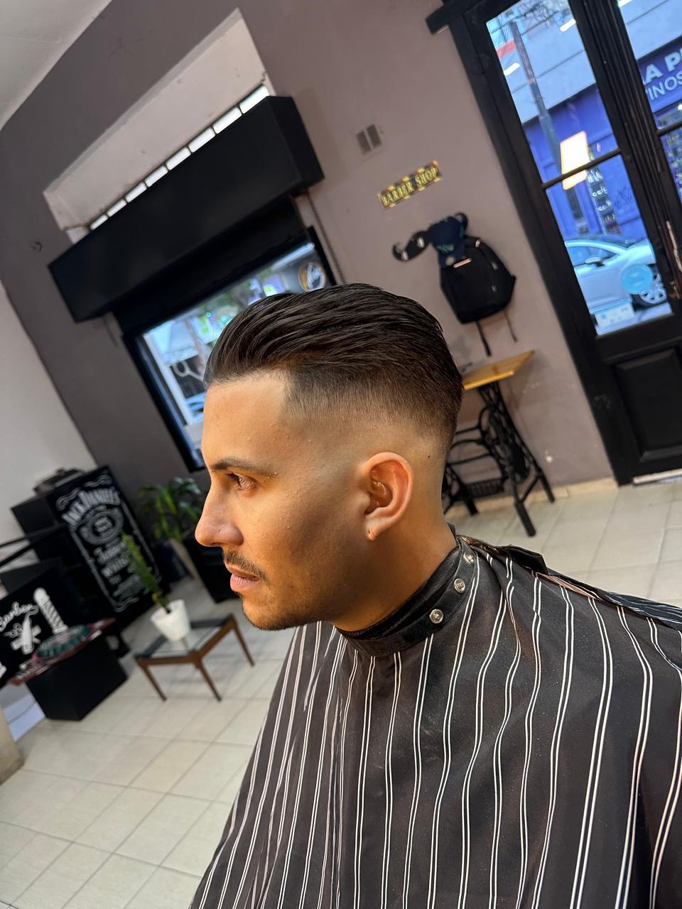 Trabajo de barbería
